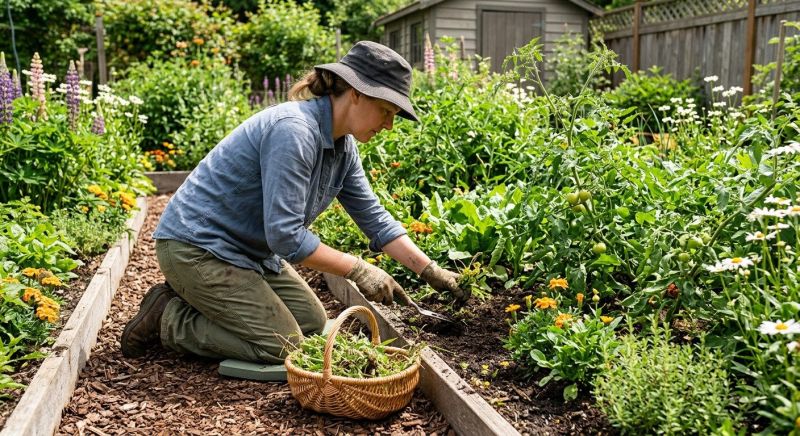 Flower Bed Weeding Service in Aiken, SC