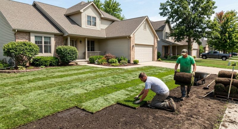 Lawn Sodding in Rockwall, TX