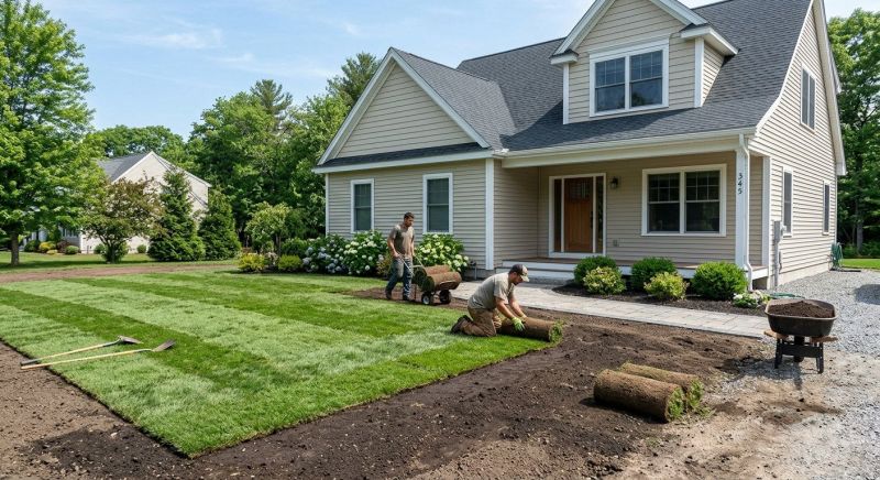 Yard Sodding in Aiken, SC