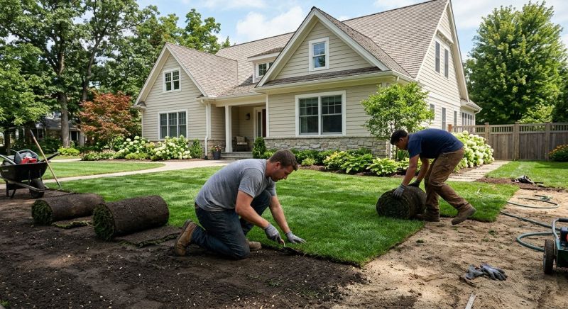 Yard Sod Installation in Ventura County, CA